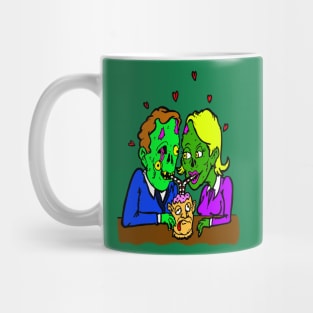 Young zombies in love Mug